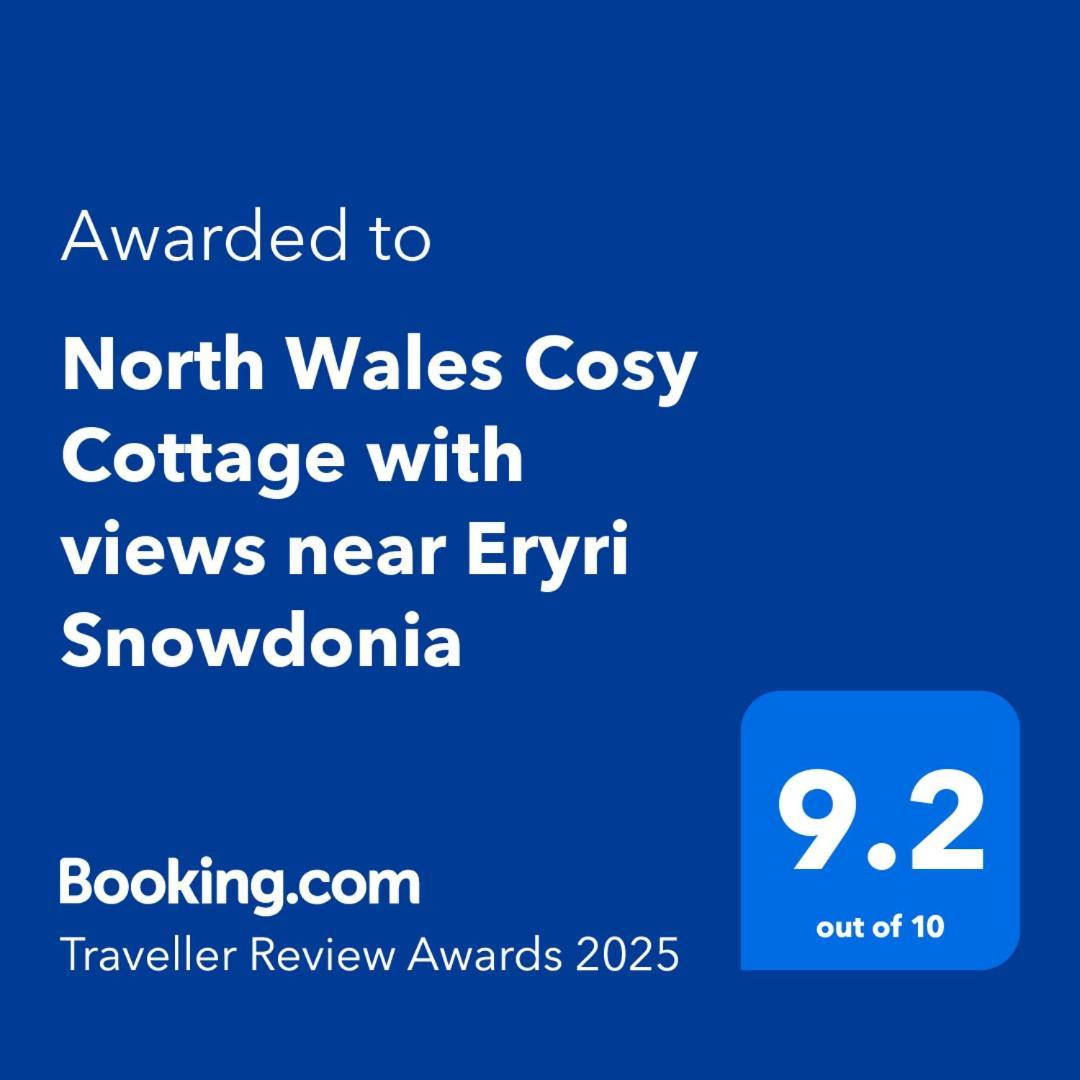 North Wales Cosy Cottage With Views Near Eryri Snowdonia Nantlle 外观 照片